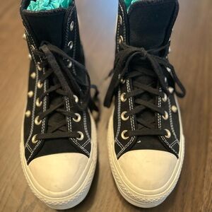 Converse Studded Platform Hightops